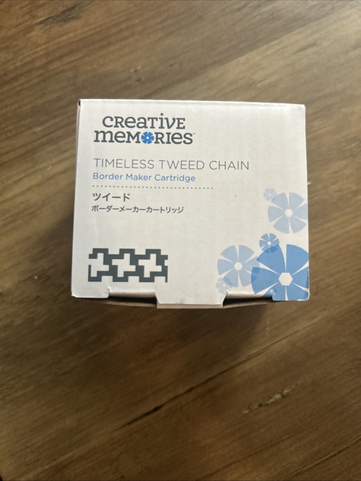 CREATIVE MEMORIES ~ Border Maker Cartridge ~ TIMELESS TWEED CHAIN