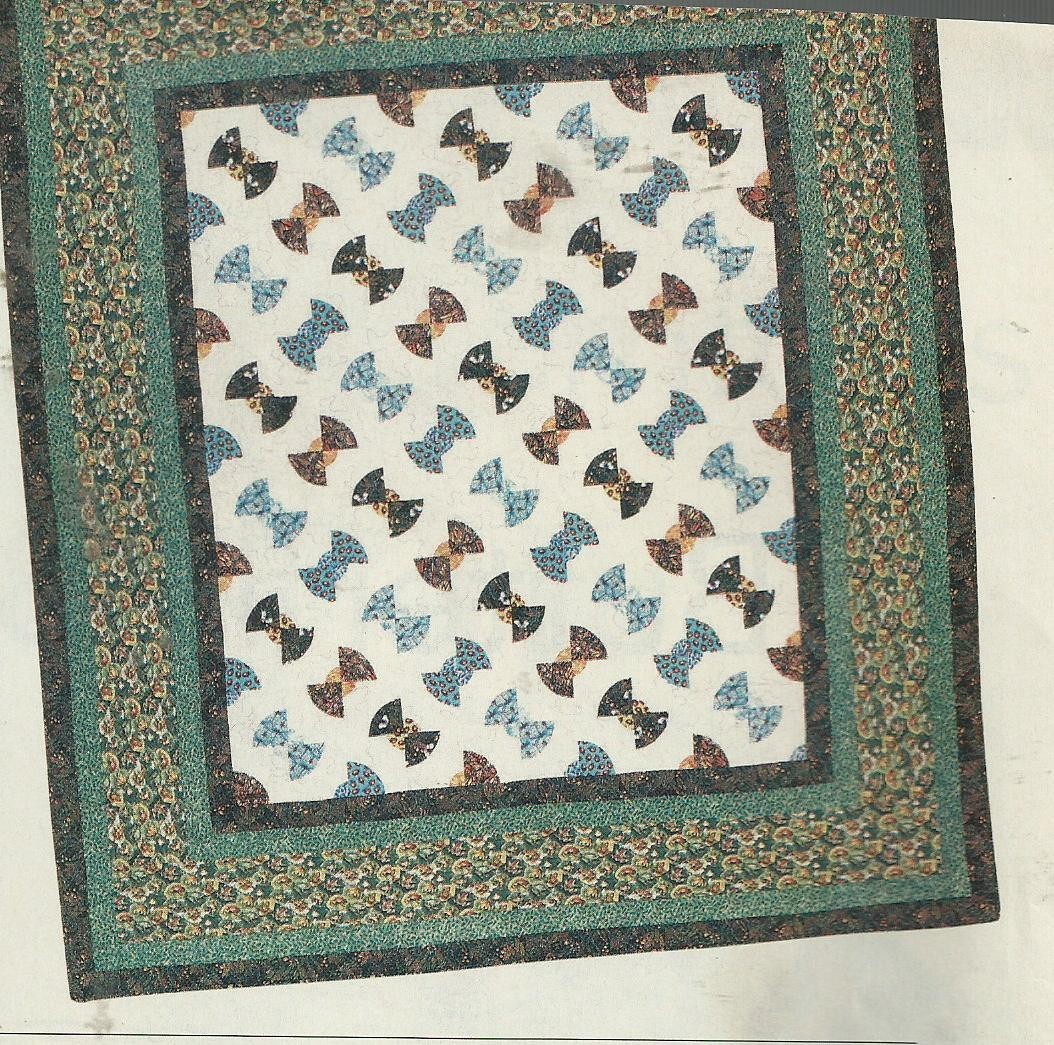 E0445 CREATURE COMFORTS QUILT PATTERN/INSTRUCTIONS