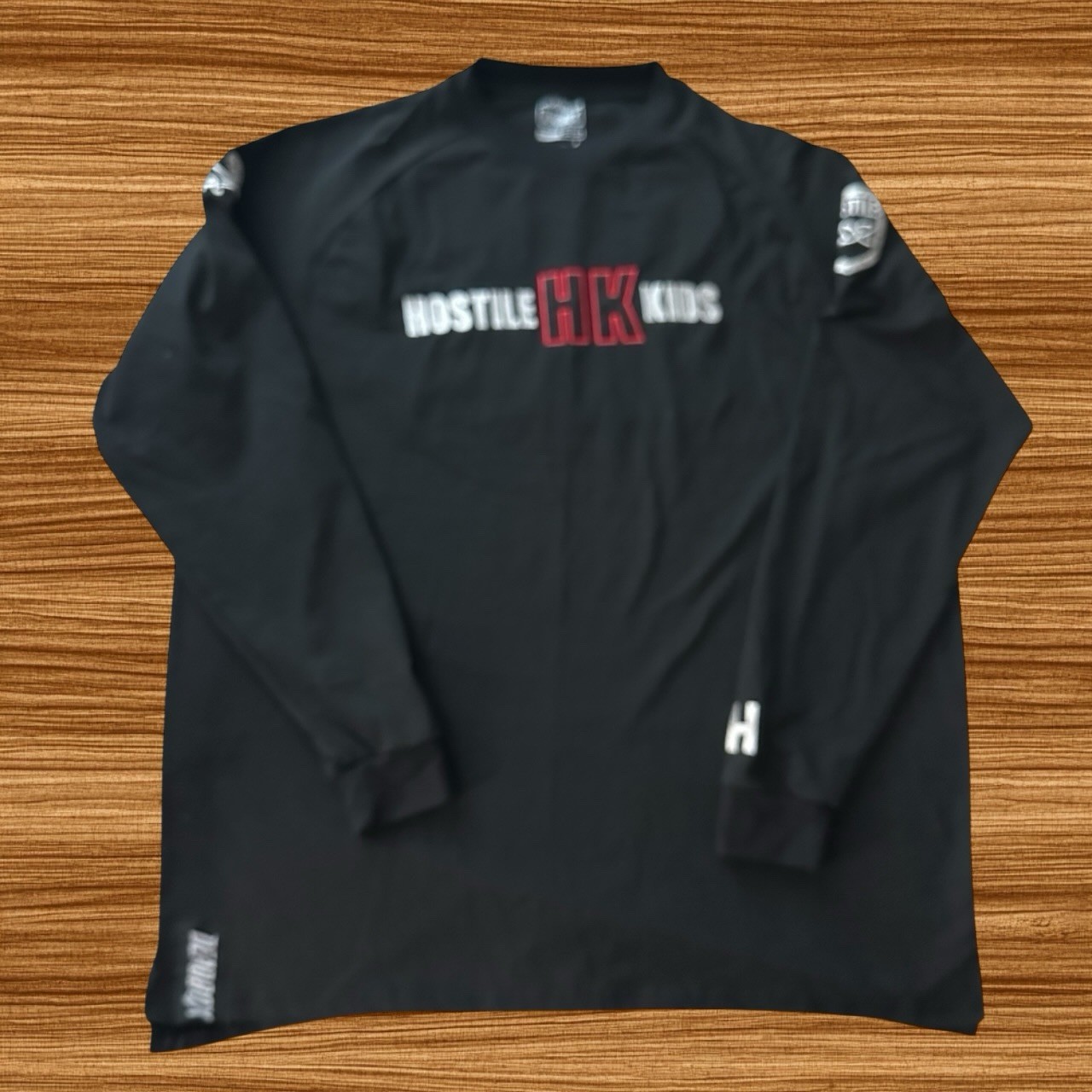 HK Army Deadbox Limited Drop Hostile Kids Long Sleeve Embroidered Shirt 3XL