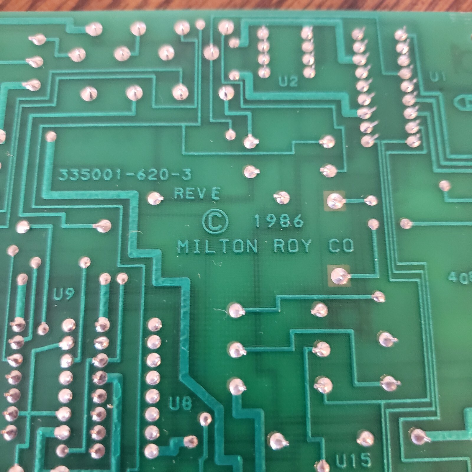 Vintage Milton Roy Spectronic 335001-620-3 Rev E Board Logic from 1001