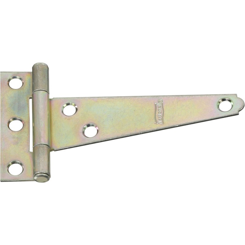 National Hardware N128-579 Zinc Plated Steel 284BC Series Light T-Hinge 4 in.