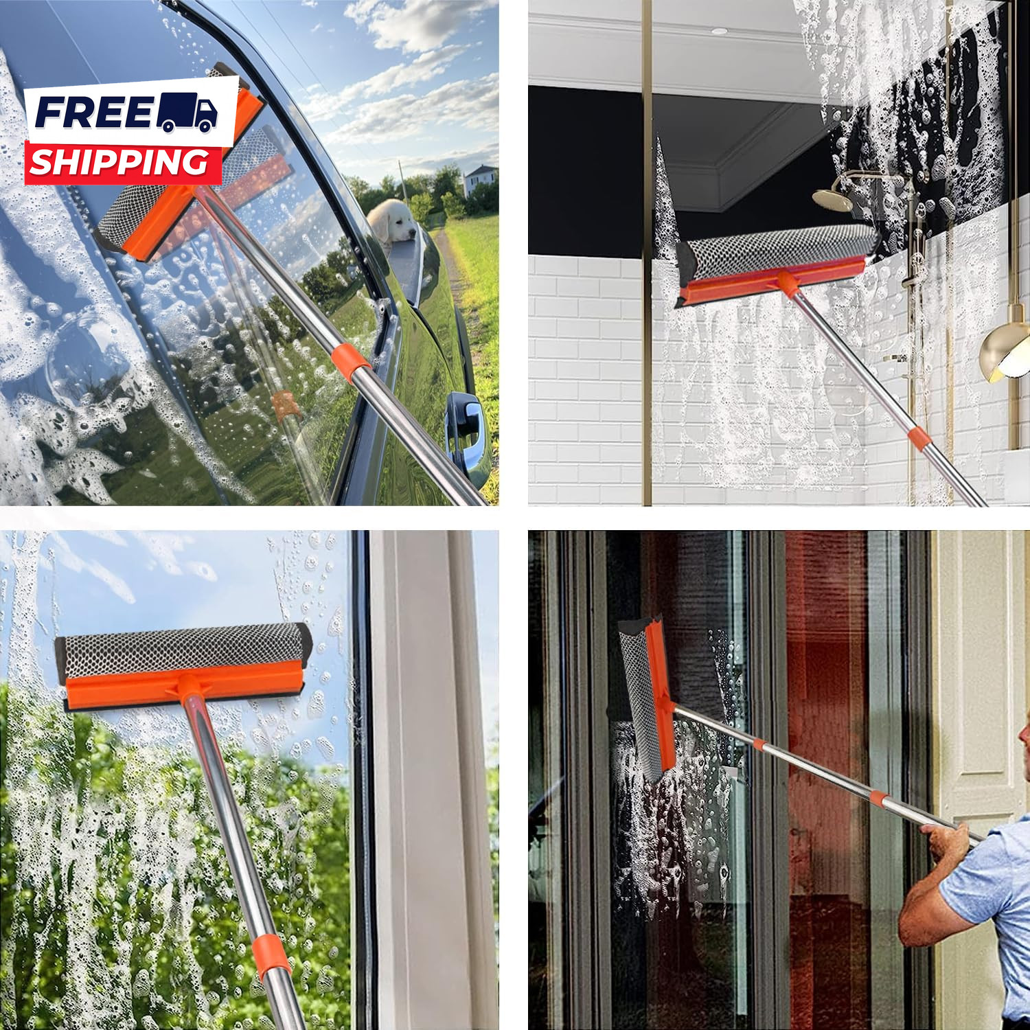 Window Squeegee for Window Cleaning Squeegee Window Cleaner
