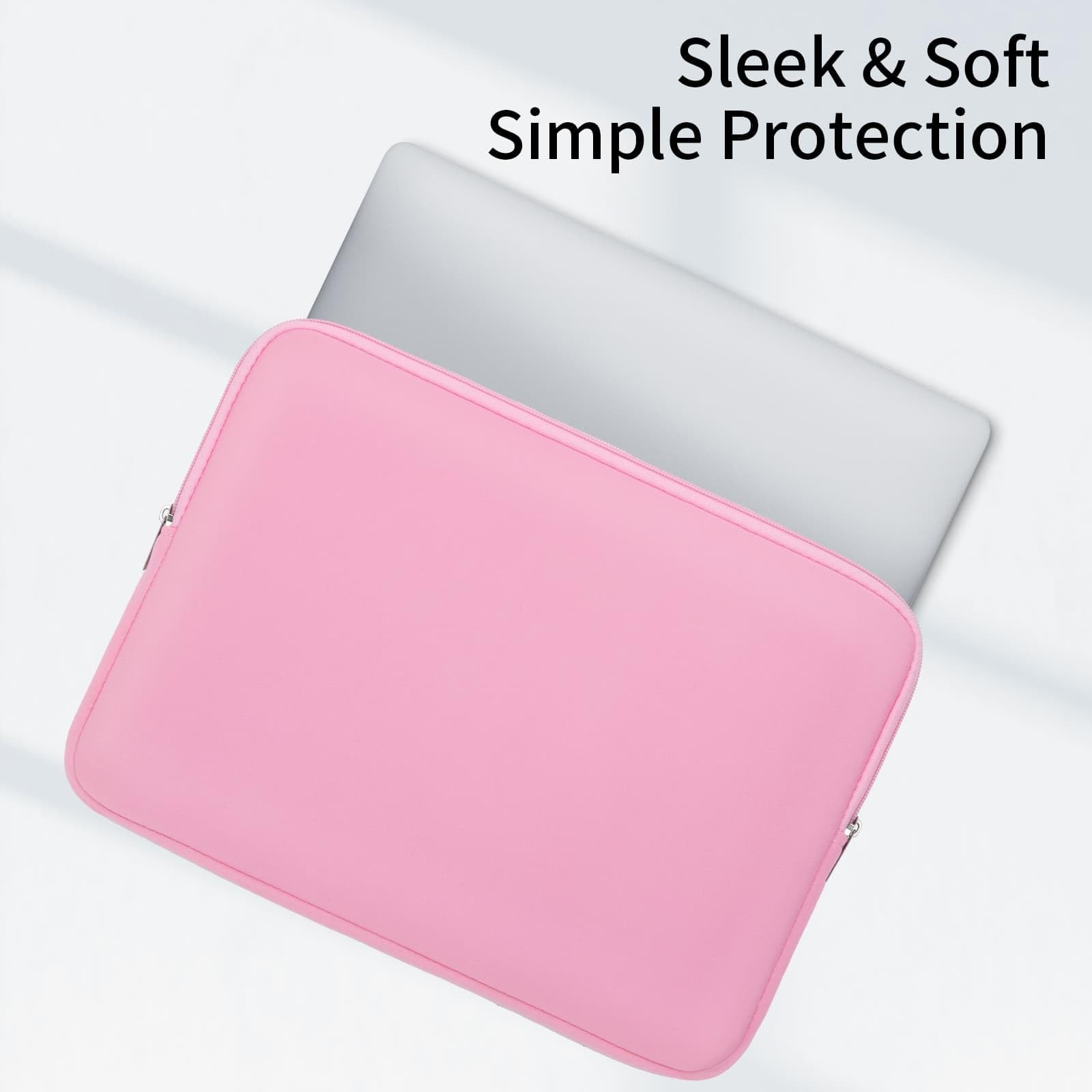 RAINYEAR 14 Inch Laptop Sleeve Protective Case Soft Fluffy Lining Padded Zipp...