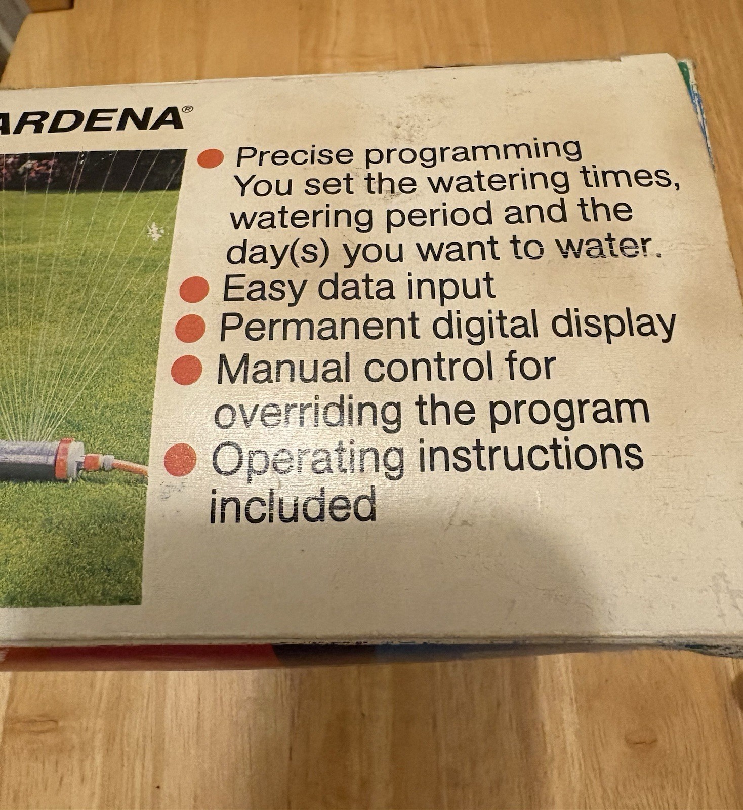 Gardena Water Computer Irrigation Computer 2010 # 1175 NEW/ OPEN BOX