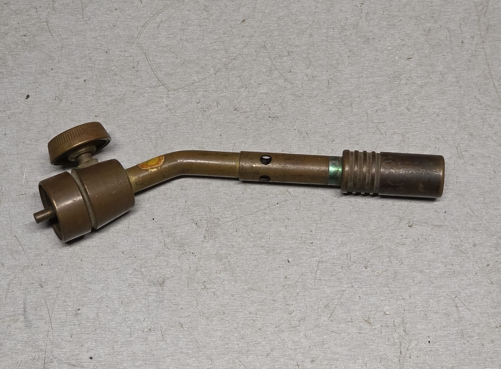 Vintage Prest-O-Lite Brass Blow Torch Soldering Welding Tip Head Attachment