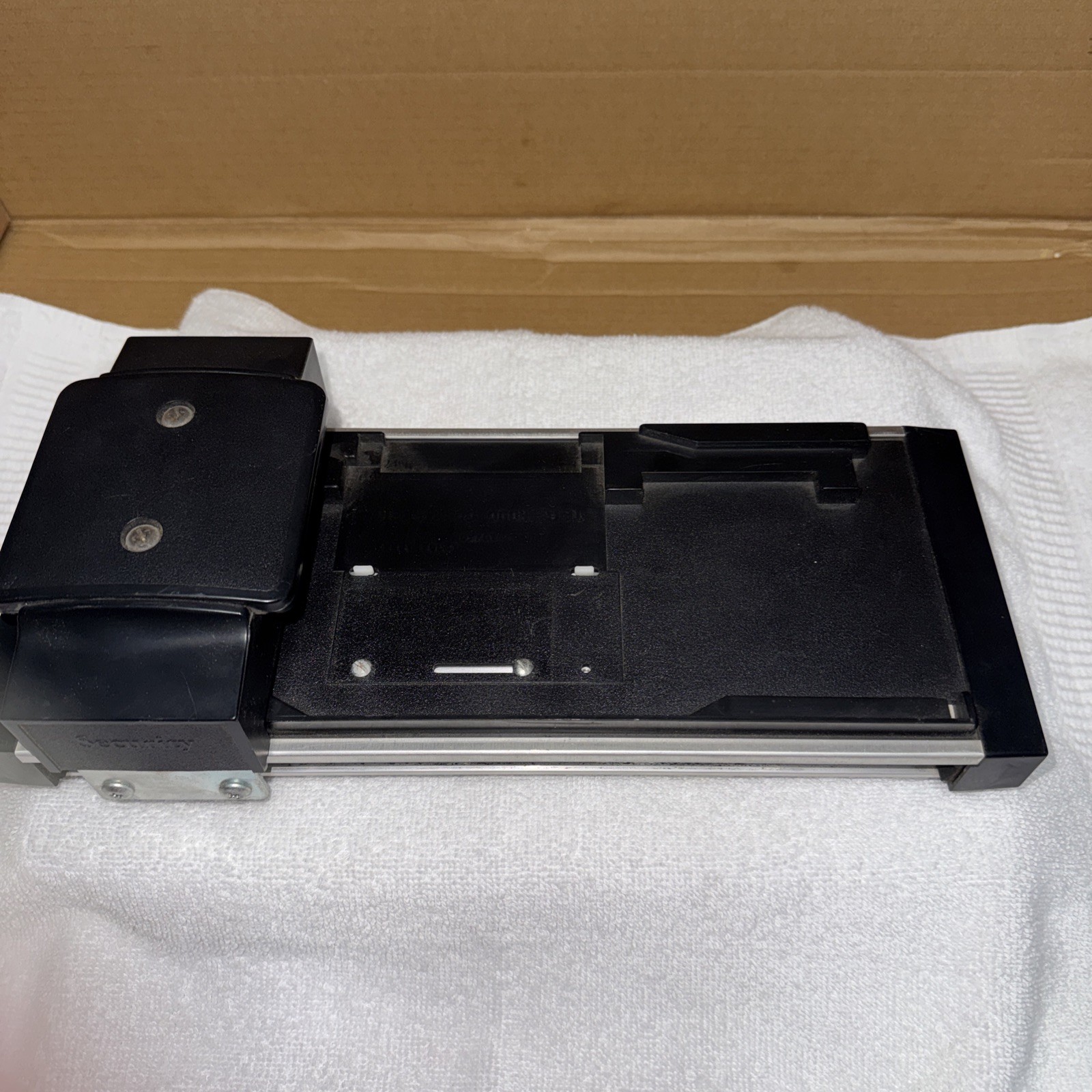 Vintage Security Imprinter Corp Credit Card Printer Slider Countertop Machine