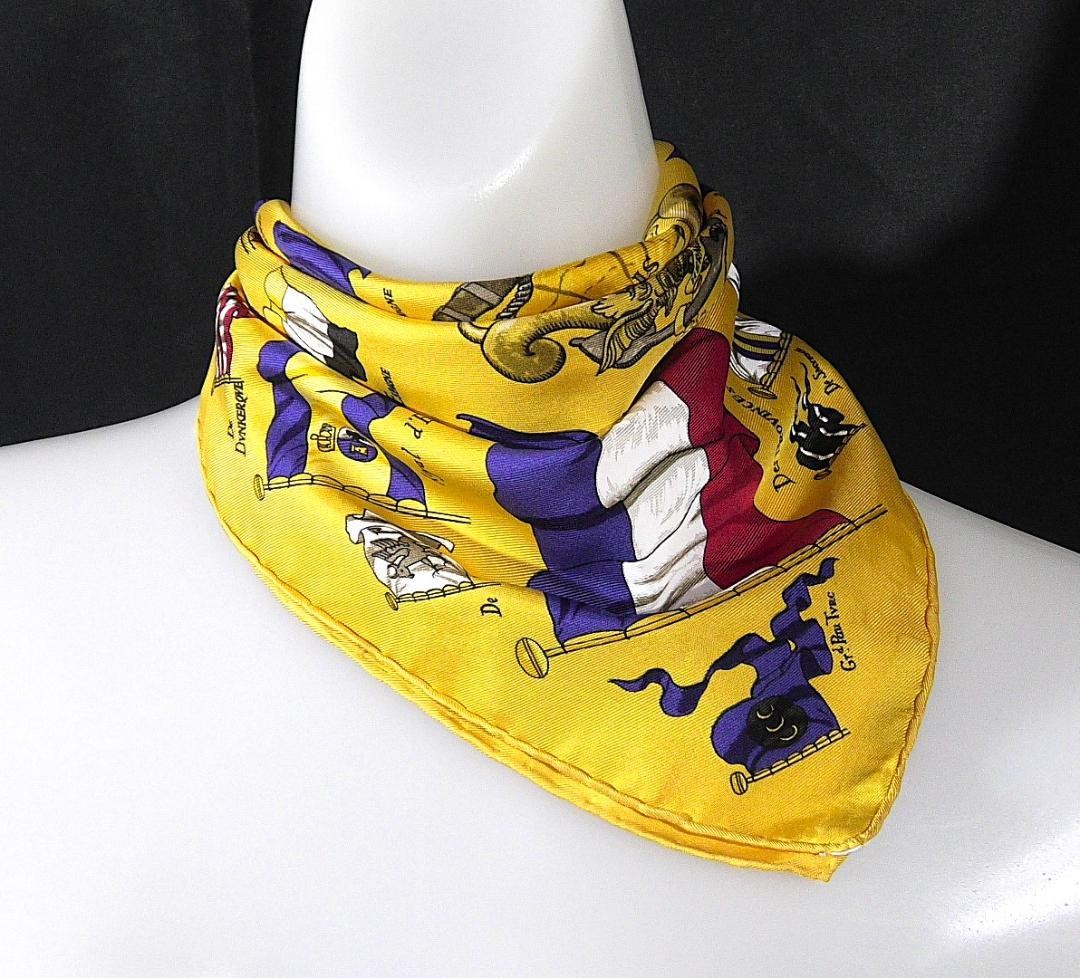 Hermes Scarf Carre 40 Silk 100 D433
