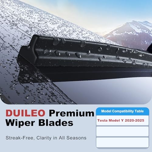 Windshield Wiper Blades for Tesla Model Y 2020-2025 Replacement Front Wiper