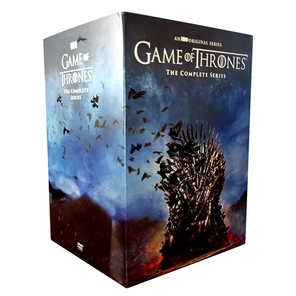 Game of Thrones: Complete TV Series Season 1-8 (DVD 38-Disc Box Set) Region 1#.