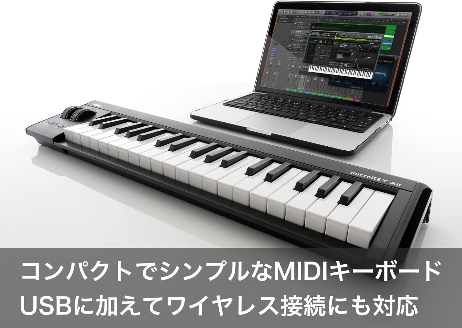 KORG Wireless MIDI Keyboard Controller Bluetooth microKEY2 Air 37-Key