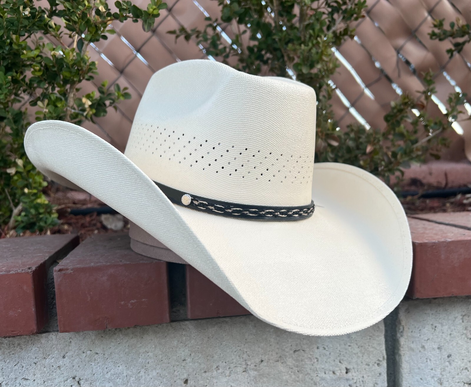 MEN'S WESTERN COWBOY RODEO HAT. RANCH STYLE COWBOY RIDING HAT. SOMBRERO VAQUERO
