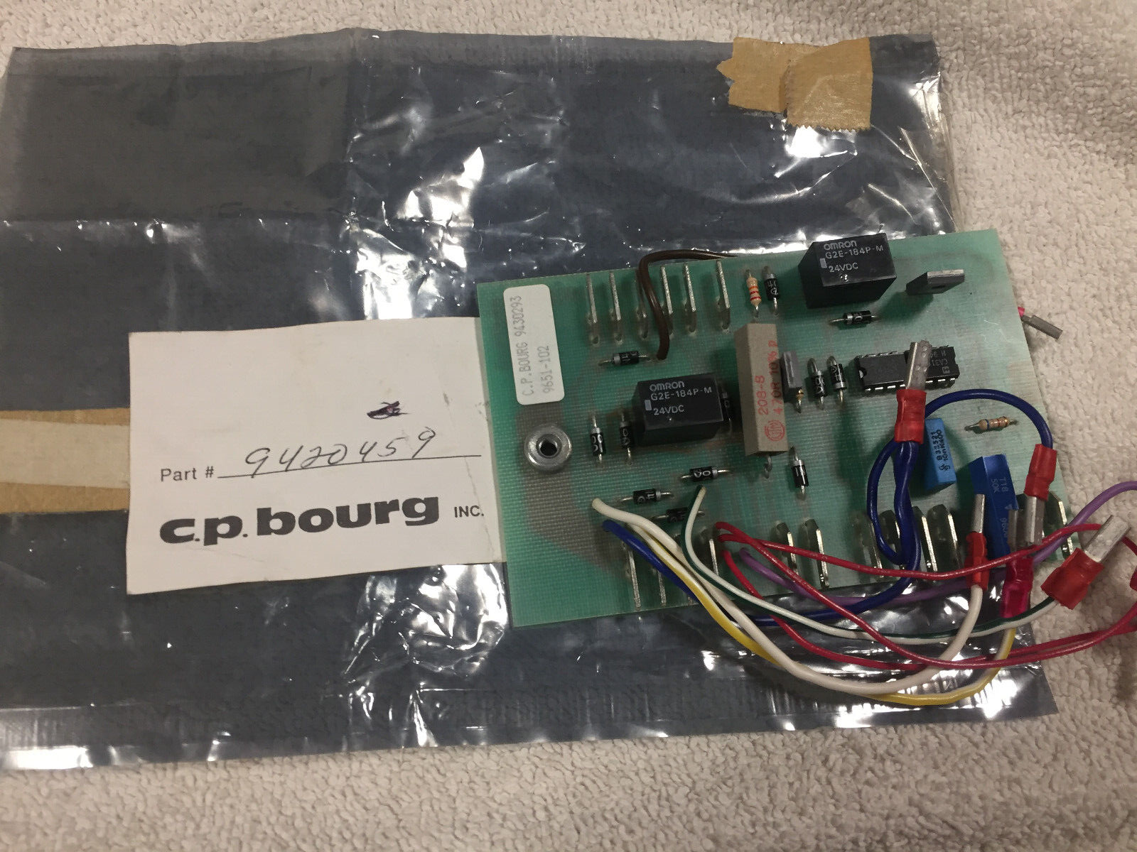 Bourg Collator Bin Circuit Board 9420459