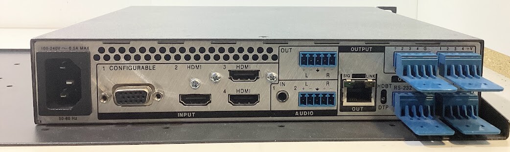 Extron IN1604 DTP Four Input HDCP-Compliant Scaler