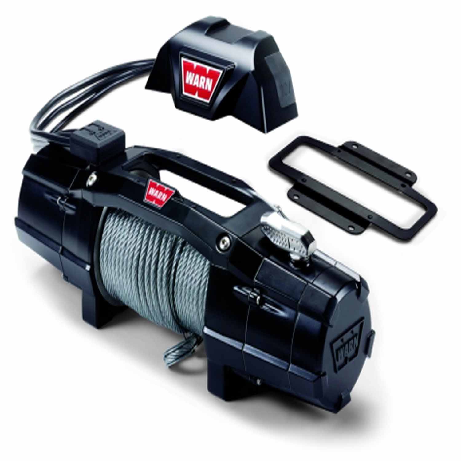 Warn 89970 ZEON Control Pack Relocation Kit - 31" Wiring with Mounting Bracket