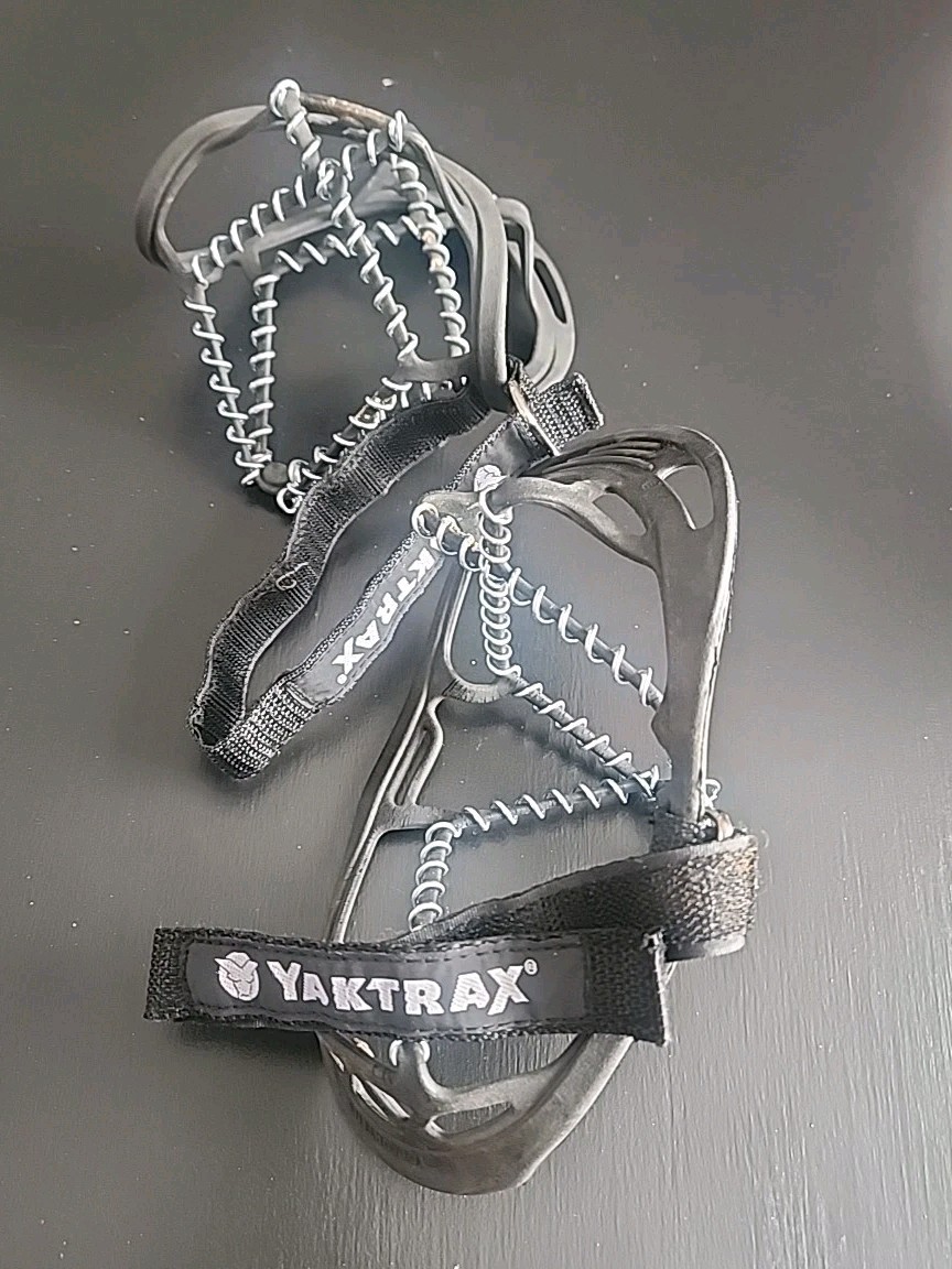 Yaktrax Walker Light Duty Traction Cleats for Winter Safety - Unisex Size Small
