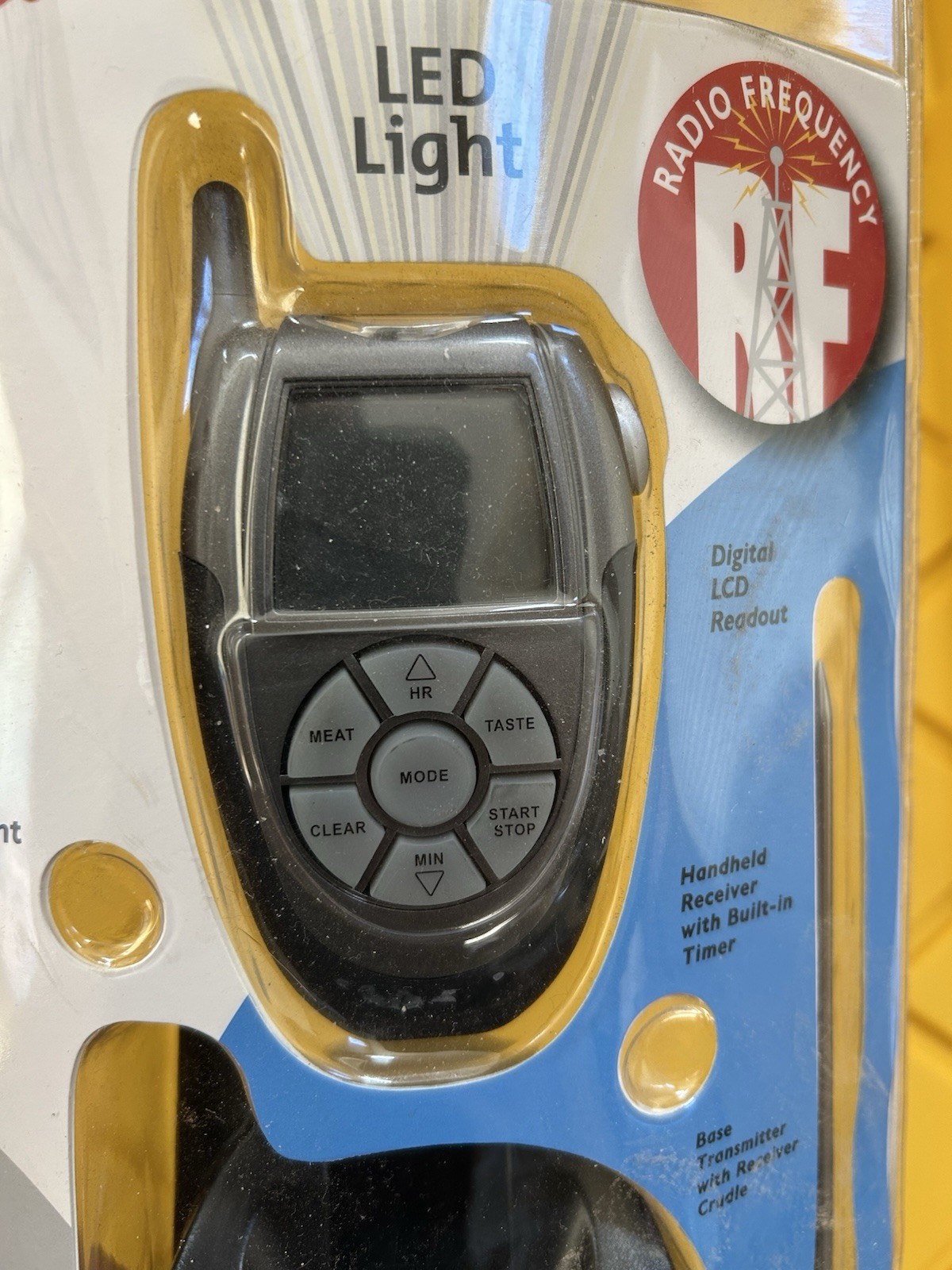 NEW Smart BBQ Remote Grill Temperature Meter Programmable with LED Flashlight