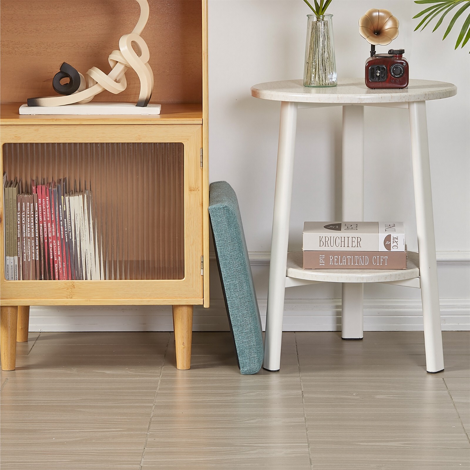 Storage Ottoman Bench Foot Rest Stool Bedroom Entryway Living Room Small Space