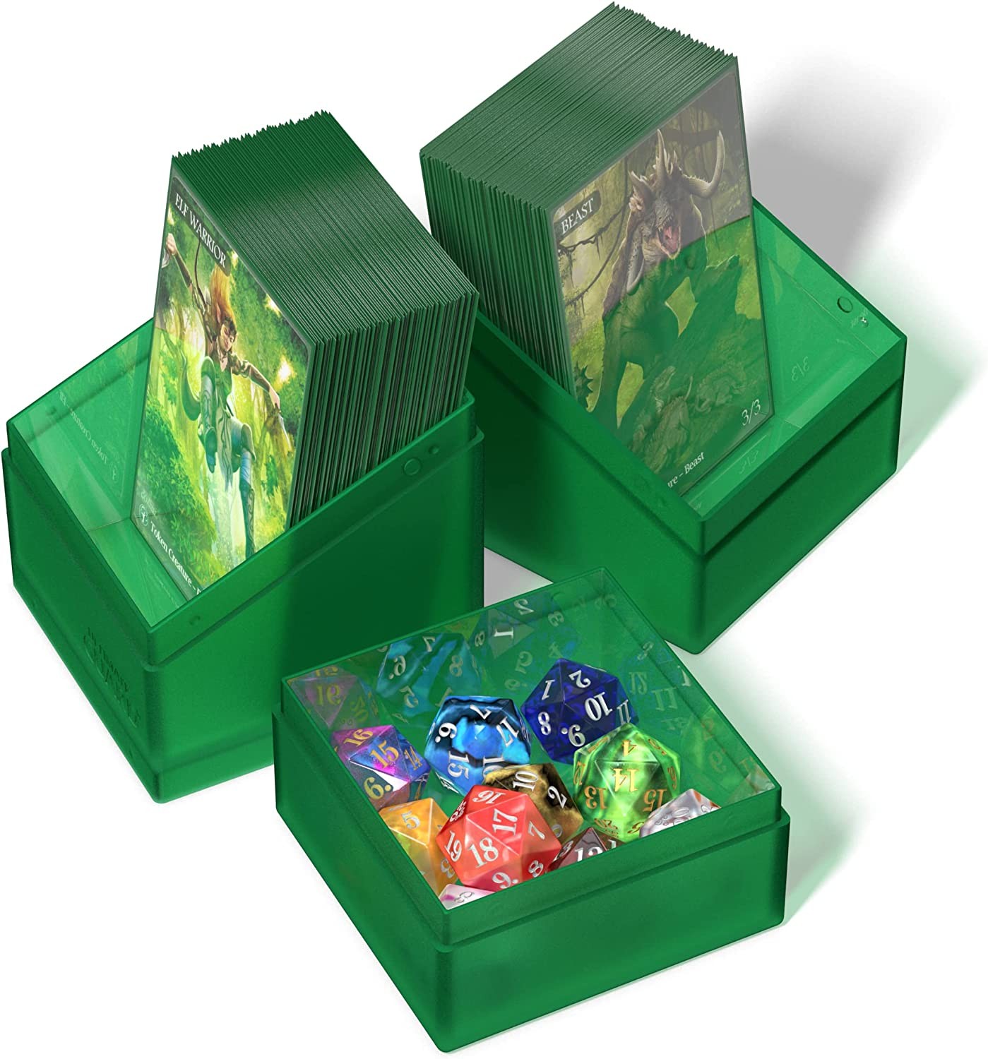 Ultimate Guard Boulder 'n' Tray 100+ Emerald