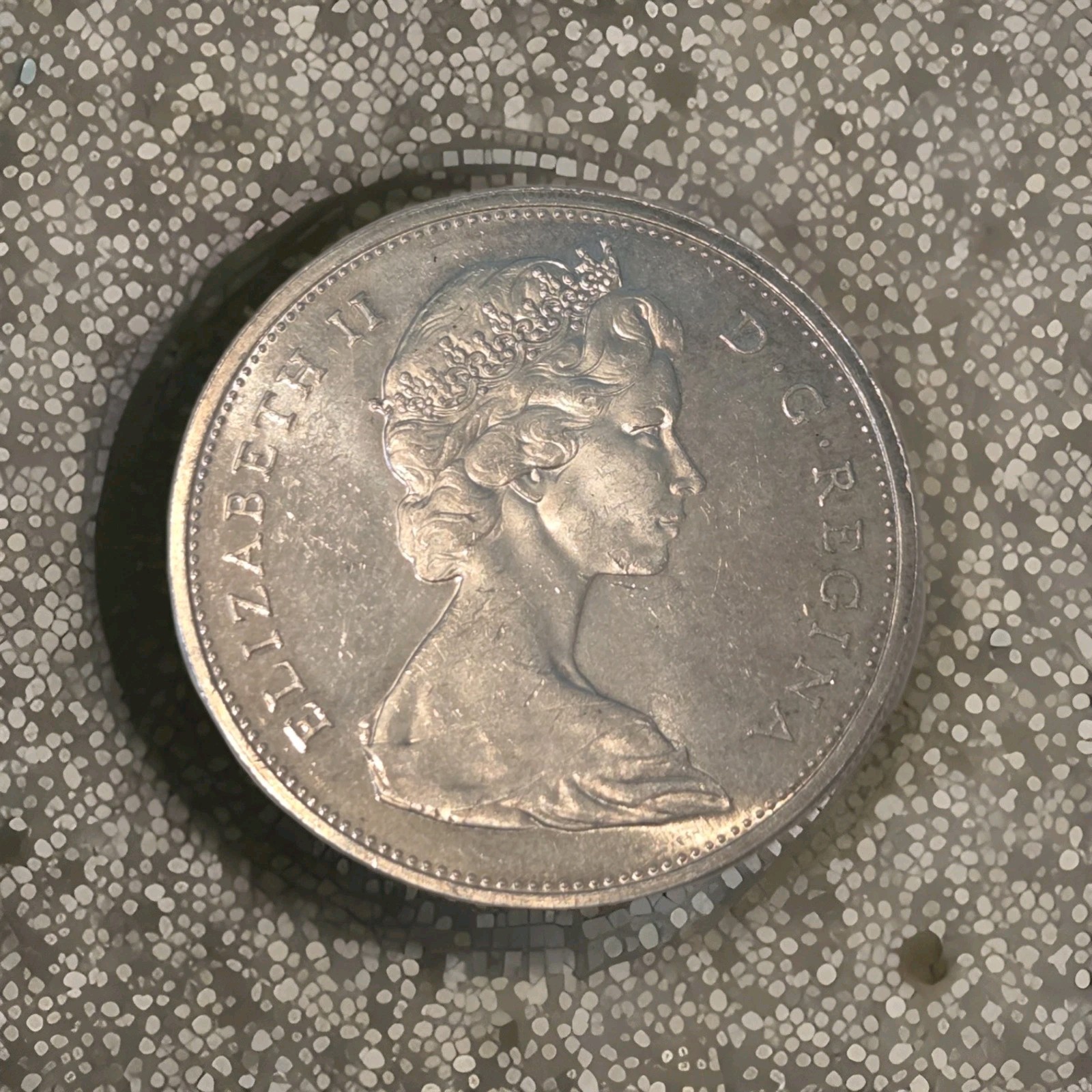 1965 Canadian Silver Dollar — 80% Silver Voyageur Coin