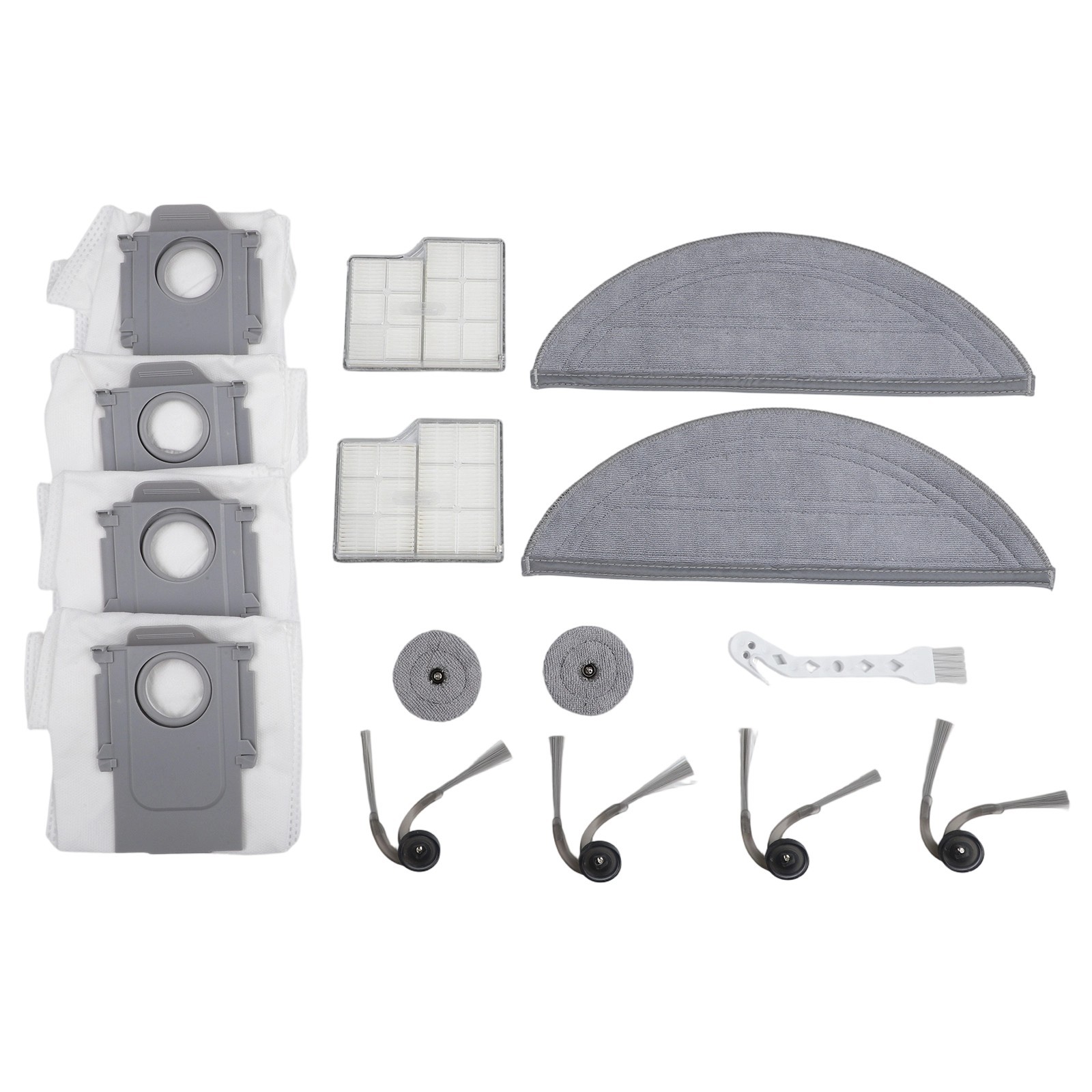 For Saros 10 Vacuum Accessories Pack Featuring Microfiber Mop Pads and Filters