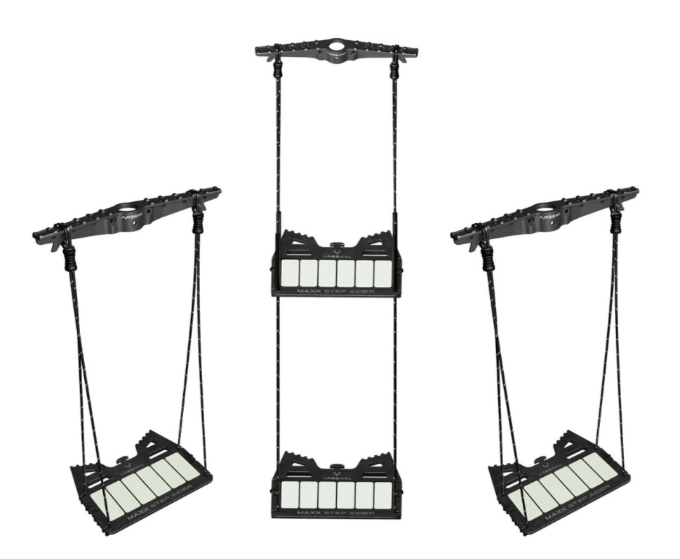 Hunt Arsenal 3 Aider Combo One Double Step Aider with Two Single Step Aiders New