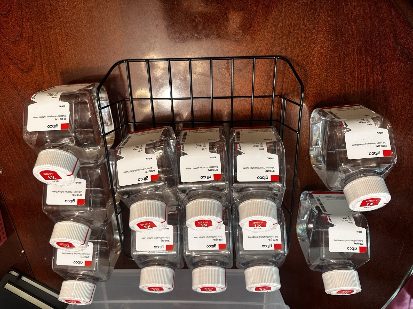 Gibco DPBS (1X) 500 mL Bottles Lot of 11 – Sterile Filtered REF 14190-144