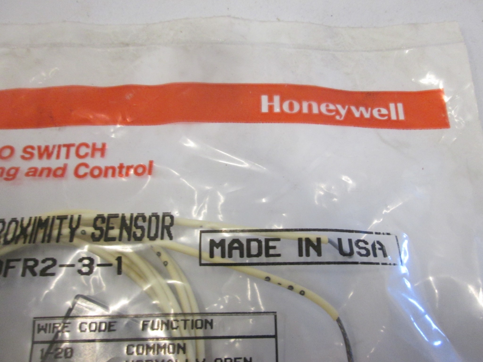 Honeywell, 50FR2-3-1, Proximity Sensor, New