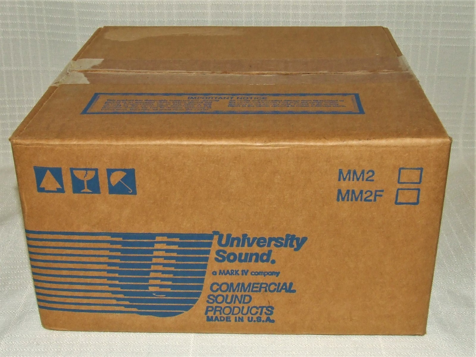 University Sound Submergence - Proof Speaker Model MM2F 25W 16 Ohm NEW