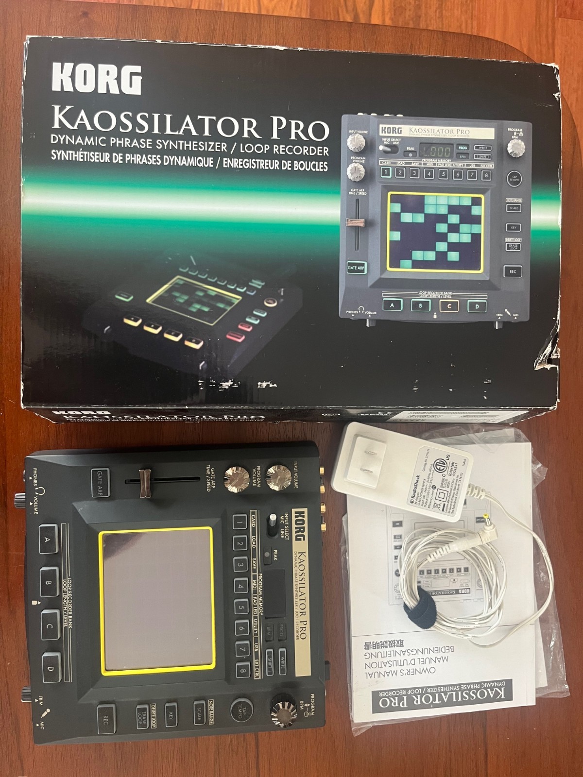 Korg Kaossilator Pro Keyboard Synthesizer with original box