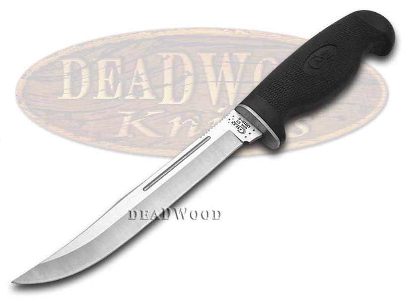 Case xx Fixed Blade 5" Utility Hunter Knife Lightweight Black Synthetic 00583