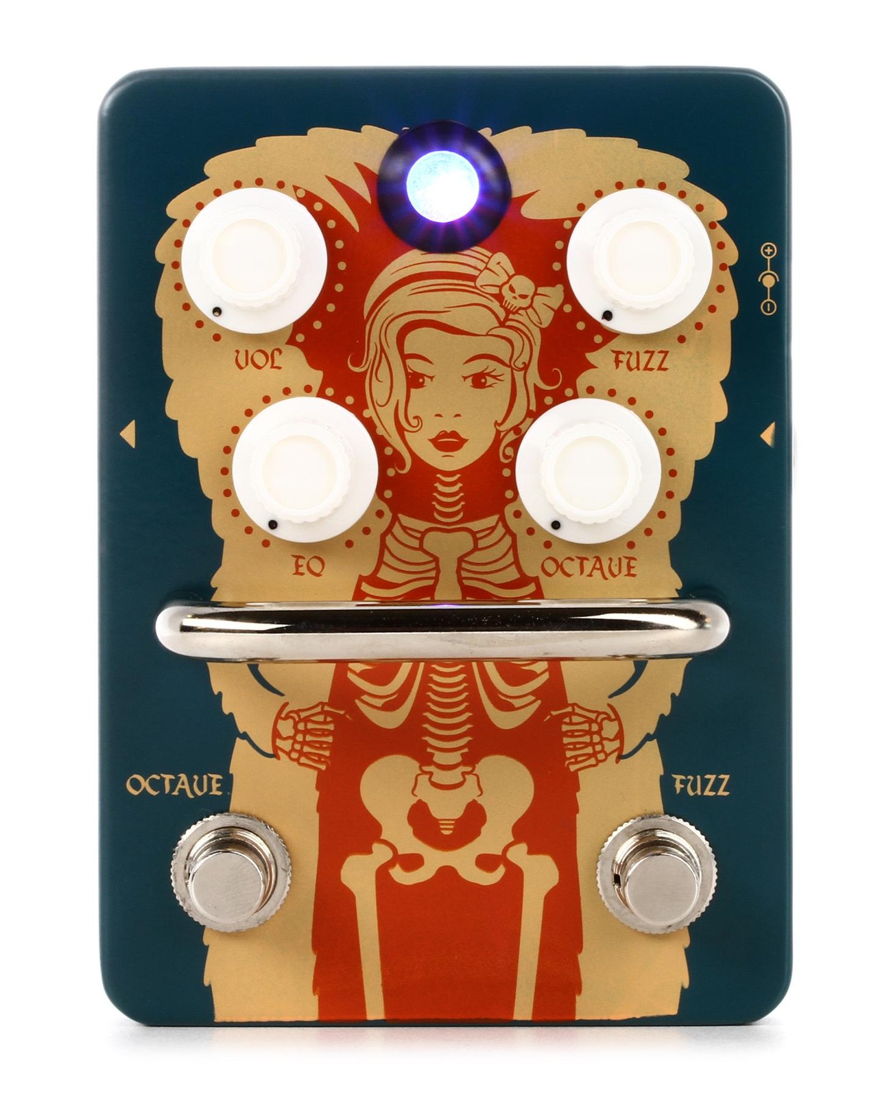 Orange Fur Coat Octave Fuzz Pedal (2-pack) Bundle