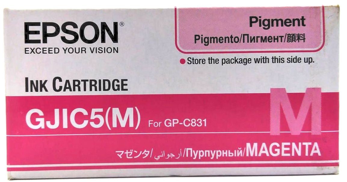 Epson ColorWorks GP-C831 Printer Ink Cartridge Magenta GJIC5(M) C13S020565