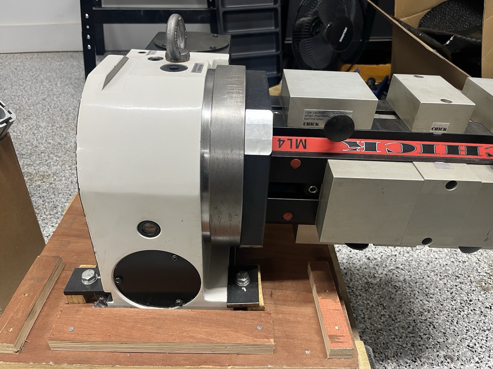 Kitagawa 4th Axis Rotary With Chic Tombstone