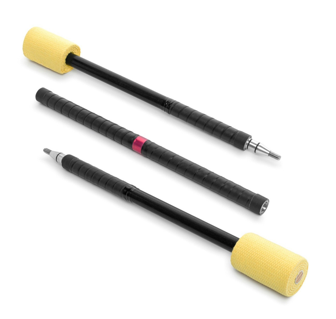 Contact Fire Staff - T6 Aluminum Tubing - SuperGrip Handle - Made with Kevlar