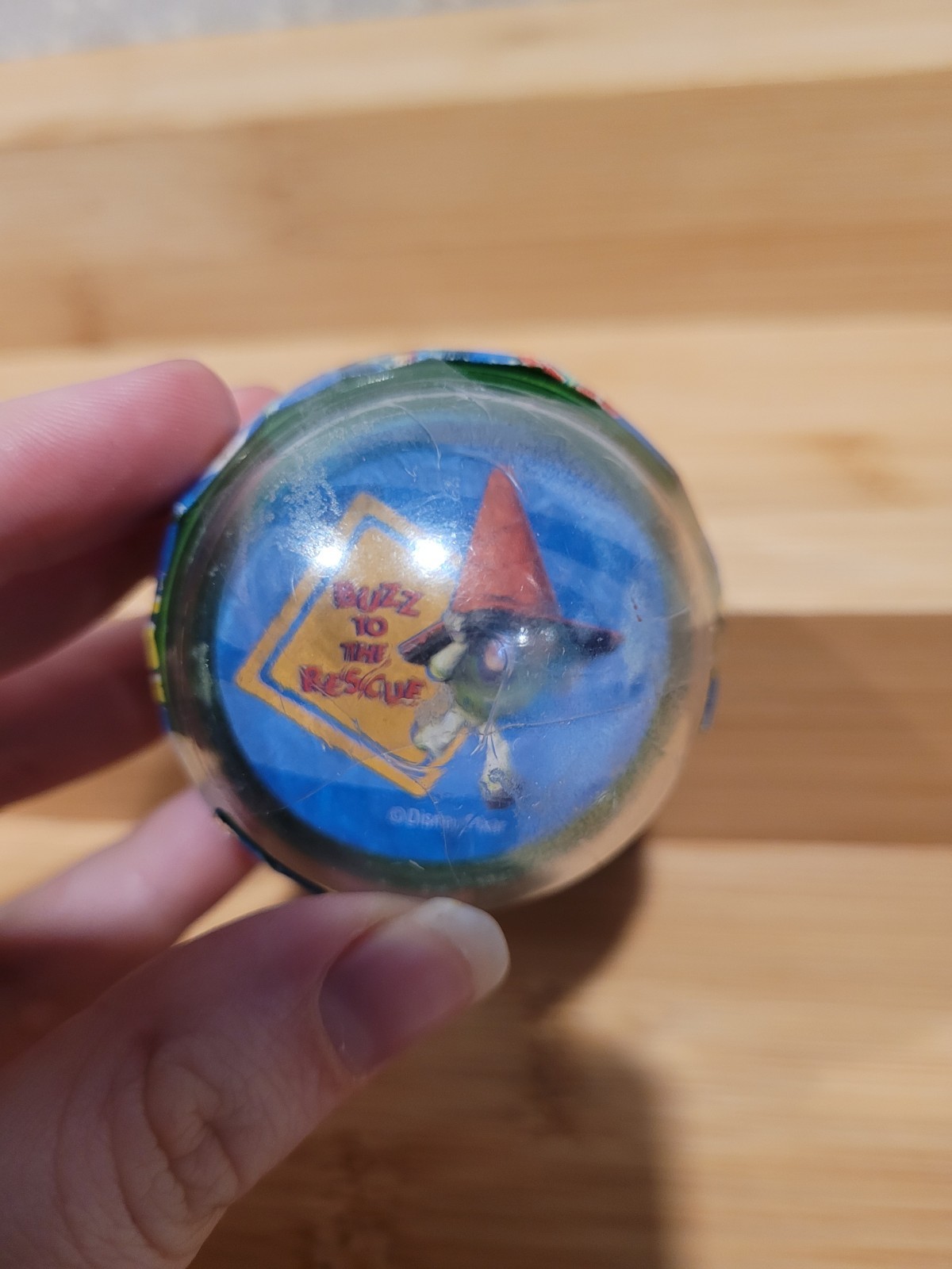 1999 Vintage Toy Story 2 Buzz Lightyear Yo-Yo Clear Ball Toy Sealed NOS