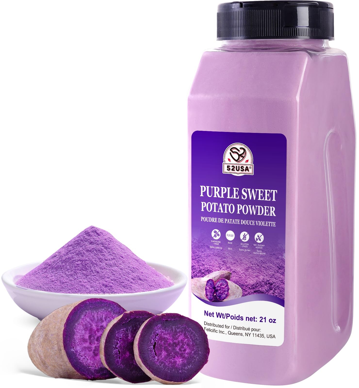 Purple Sweet Potato Powder 23oz | Natural Food Colorant, Gluten-Free, Vegan