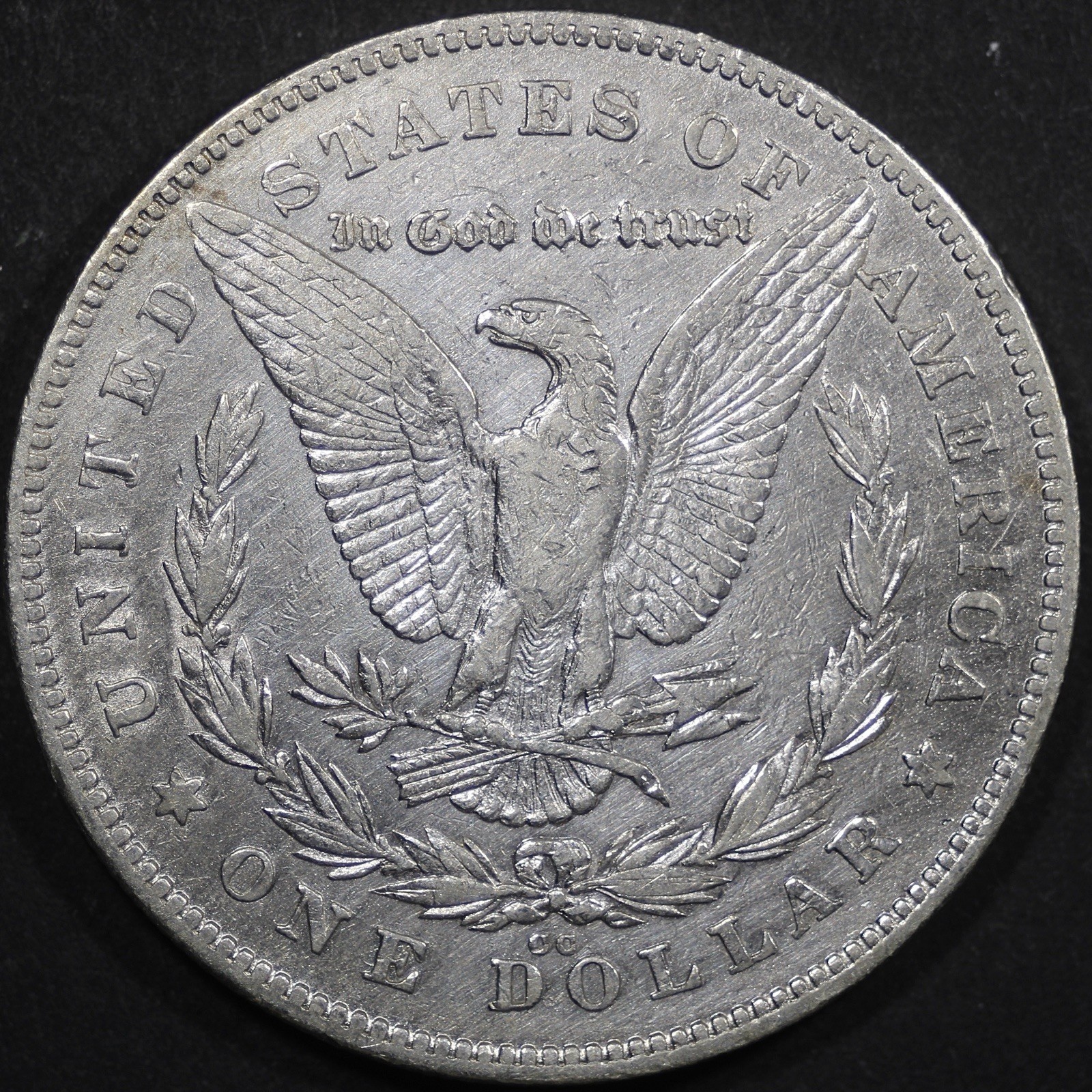 1878-CC Morgan Silver Dollar - $1 Raw XF Details - Cleaned