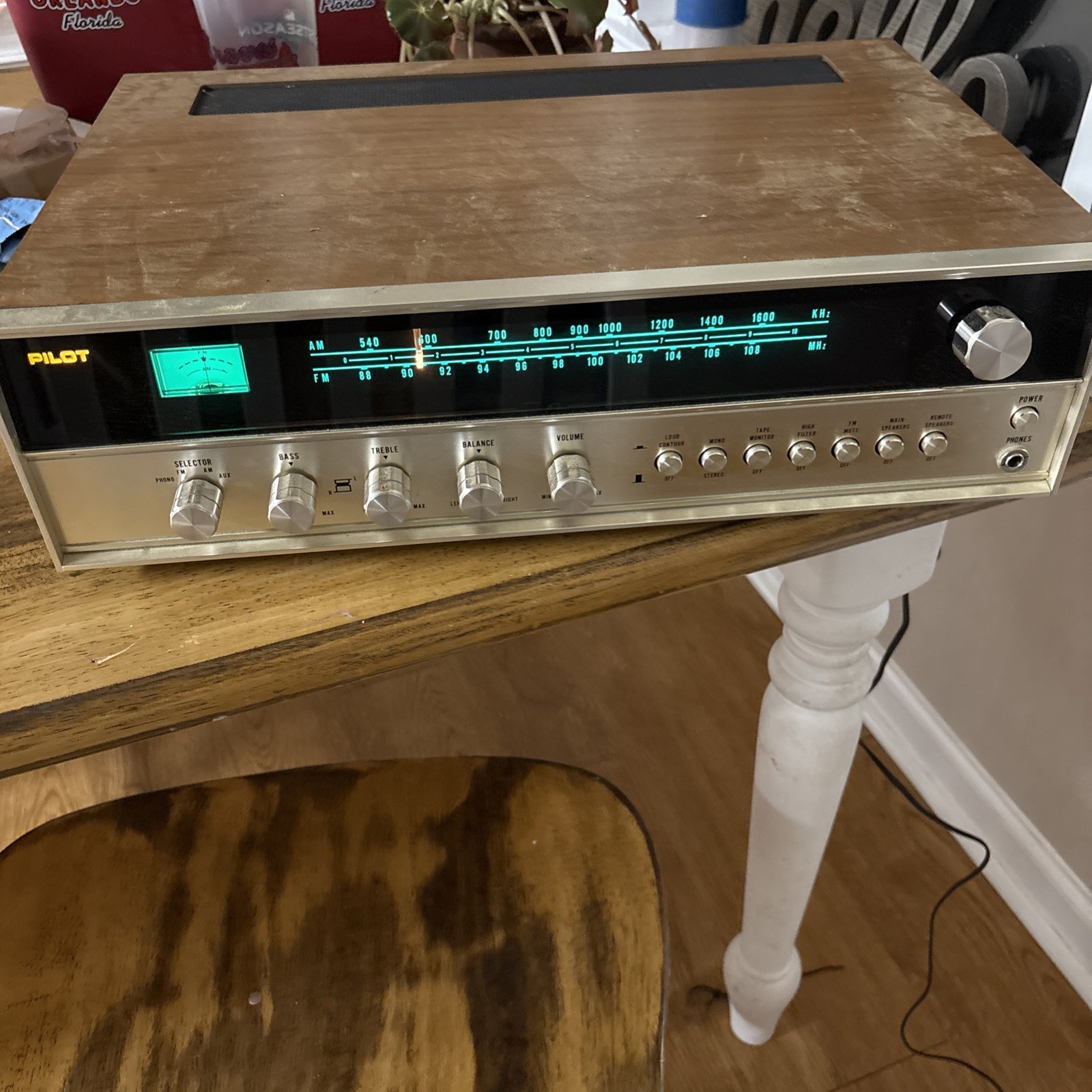 Pilot 525 Stereo Receiver With Manual