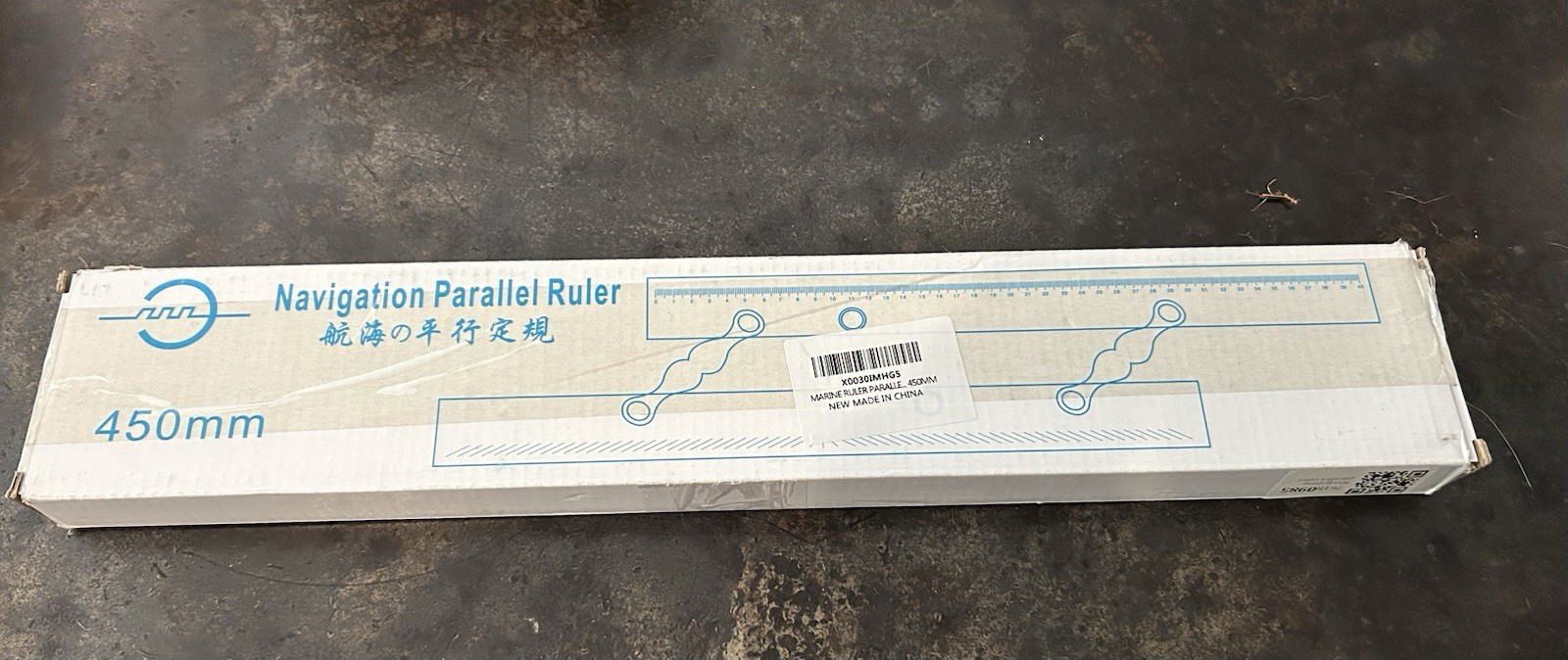 NEW Marine Navigation C-Thru Parallel Ruler, 18"