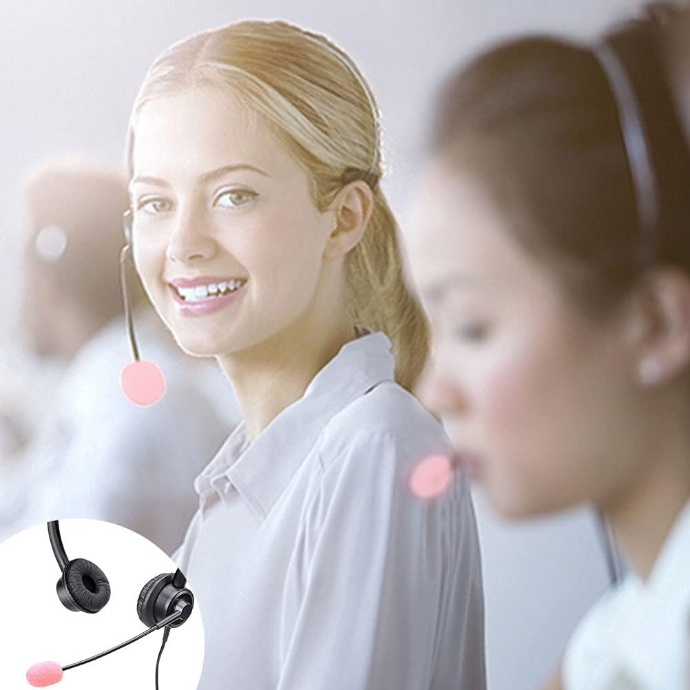 10 Pack Lapel Headset Microphone Windscreen,Christmas Stocking Stuffers Micropho