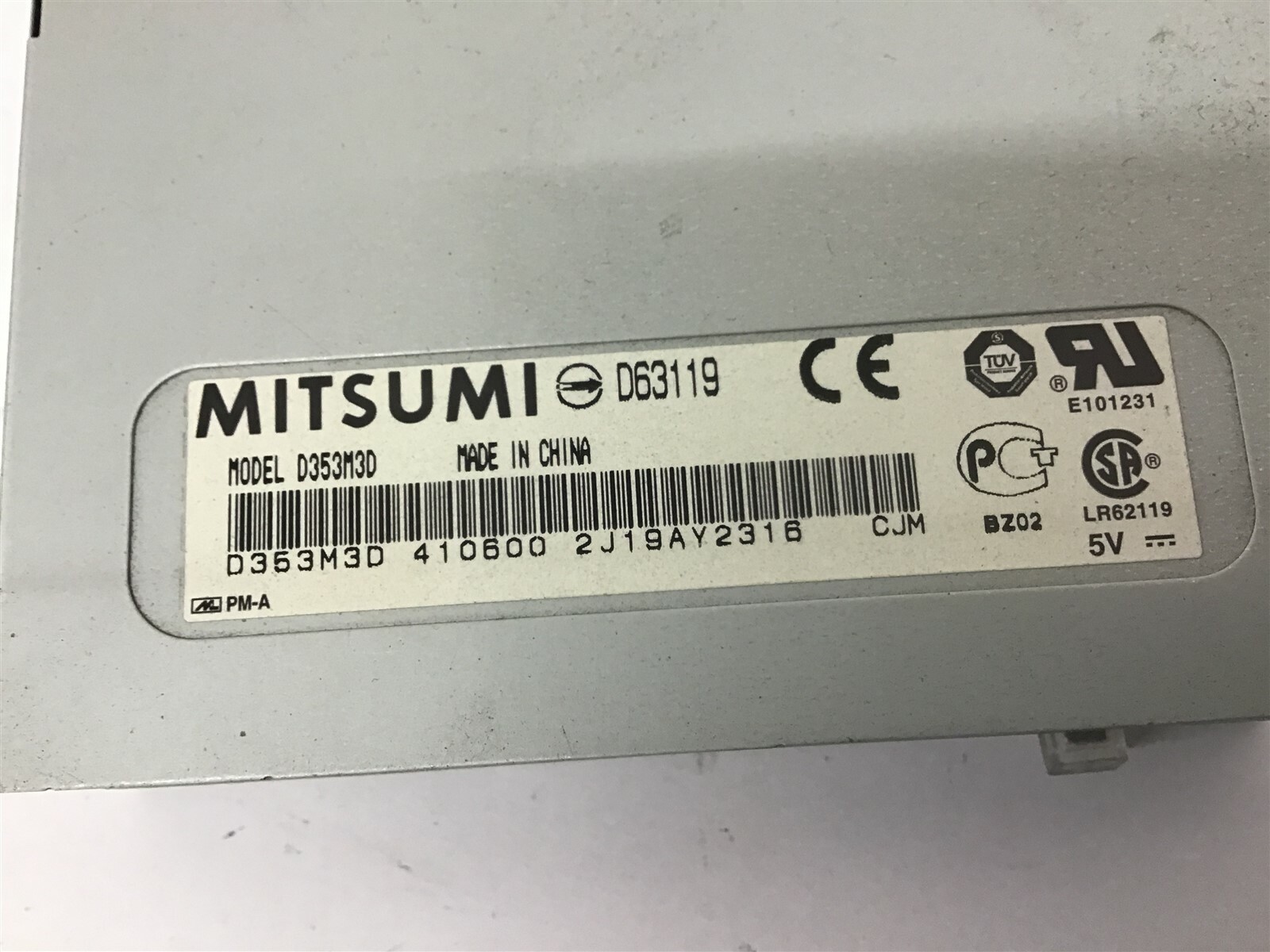 Mitsumi D353M3D Internal Floppy Disk Drive