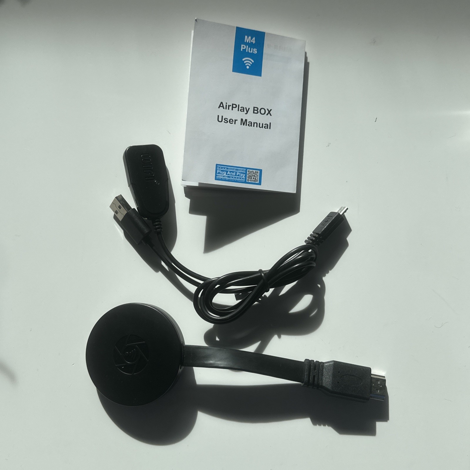M4 Plus AirPlay Box Wireless Display Dongle TV Stick WIFI  Receiver Airplay