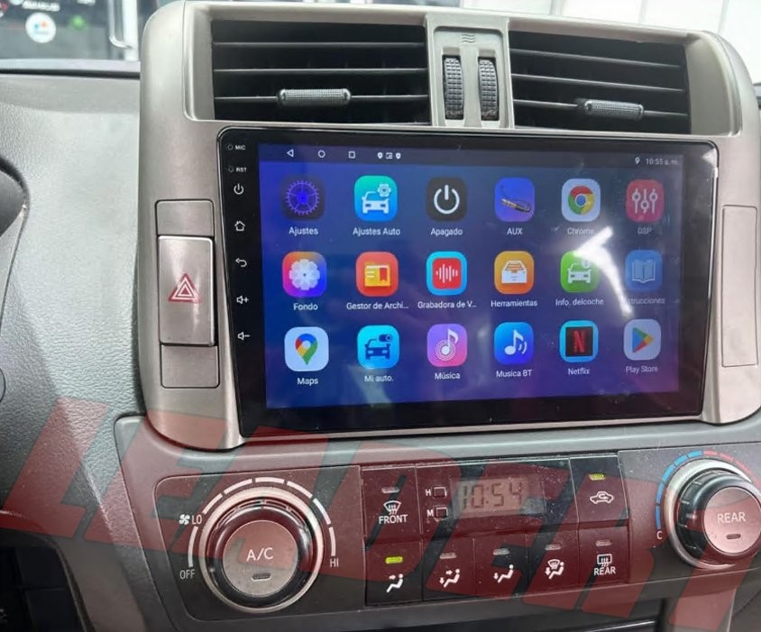 Android Carplay Car Stereo Radio BT For 2009-2013 Toyota Land Cruiser Prado 150