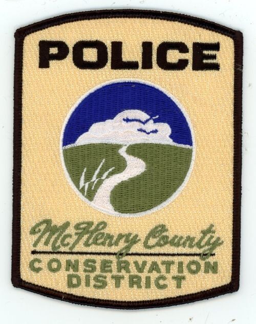 ILLINOIS IL MCHENRY COUNTY CONSERVATION DISTRICT POLICE SHOULDER PATCH SHERIFF