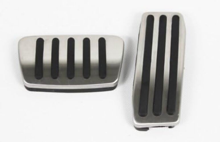 Non-Drill Sport DIY Gas Brake Pedal Pads Compatible with Cadillac SRX 2010
