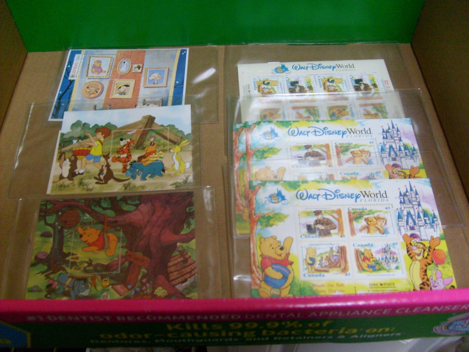 Lot of International Collectors Society Disney Stamps
