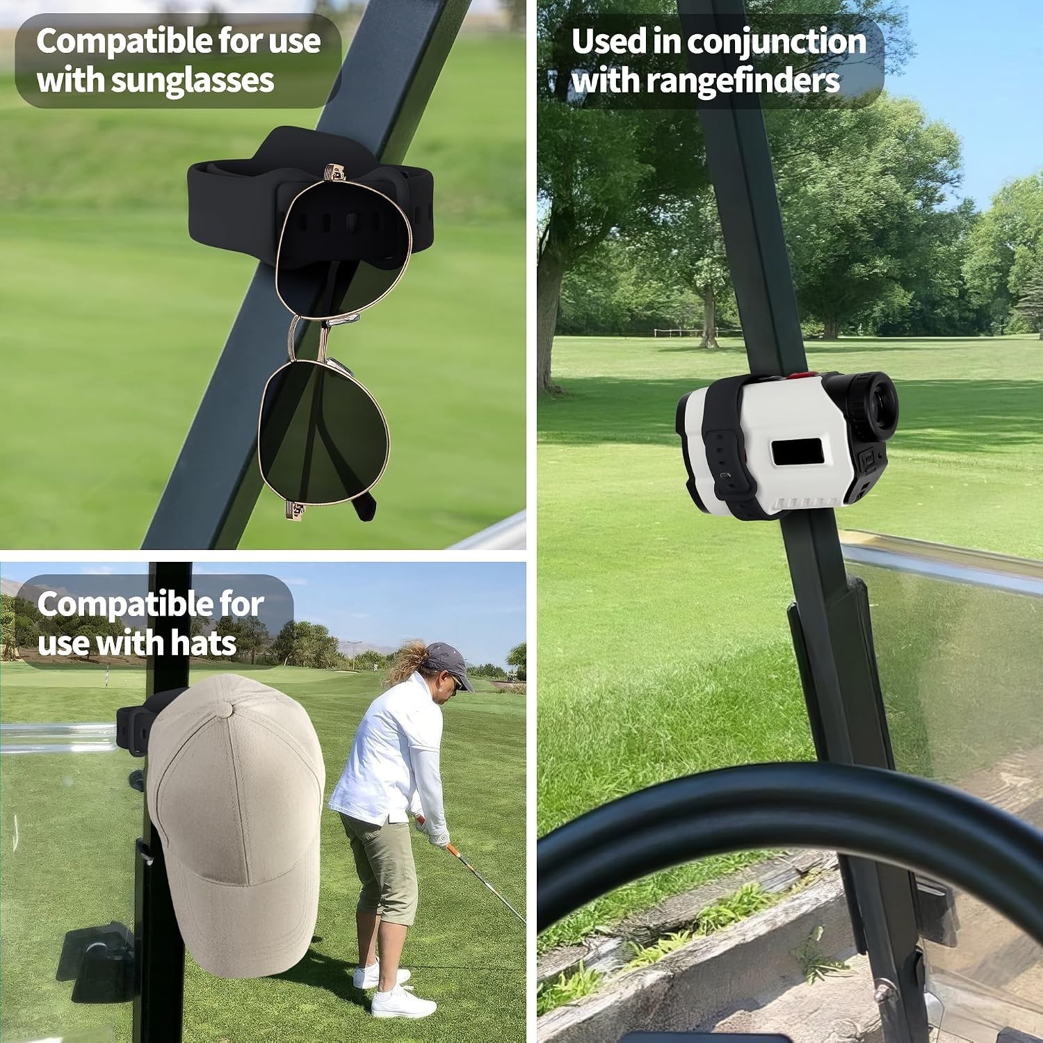 Rangefinder Magnetic Strap for Golf - Adjustable Range Finder Holder with Str...
