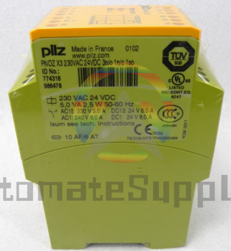1PCS NEW PILZ PNOZ X3 774318 Safety Relay