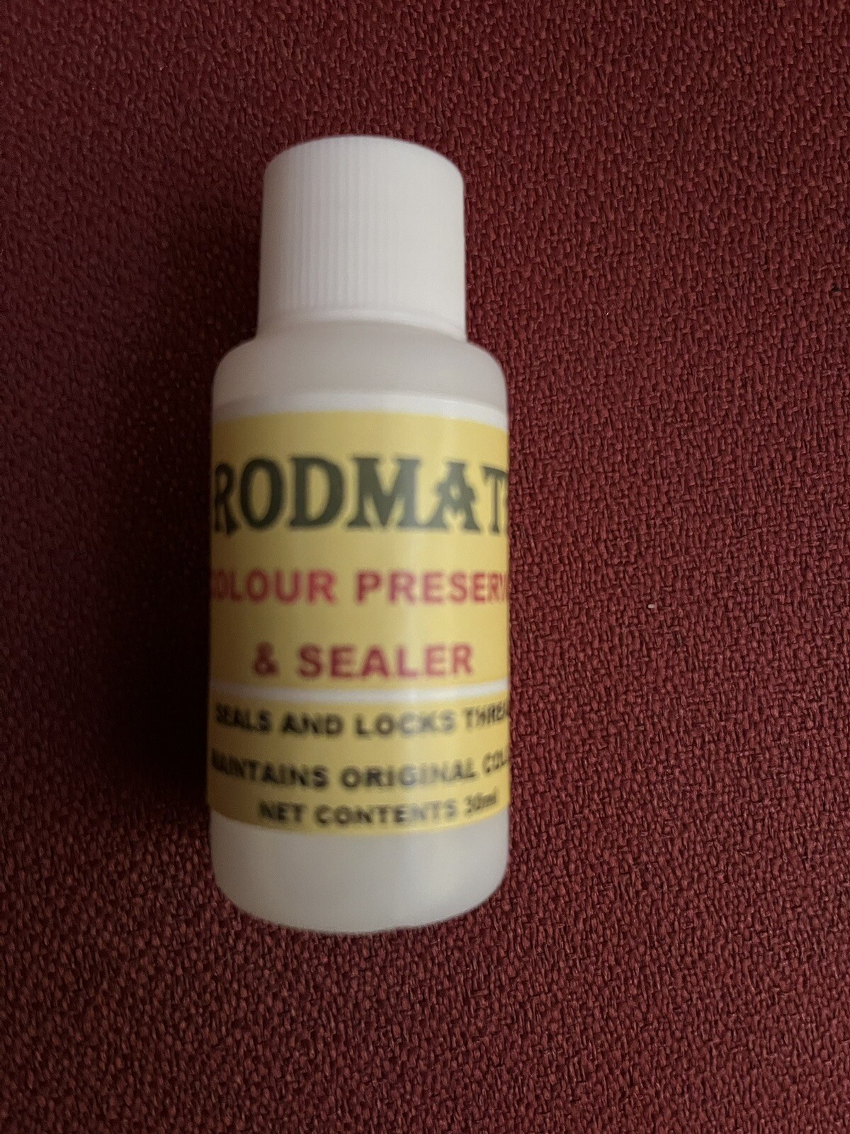 RODMATE Colour Preserver & Sealer, Fishing Rod Building & Repair 30mls