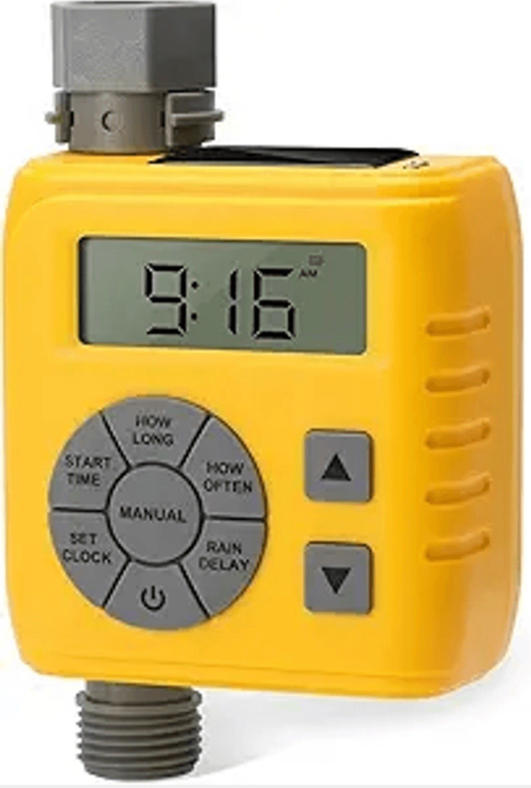 Programmable Sprinkler Timer for Garden Hose - Solar/Battery